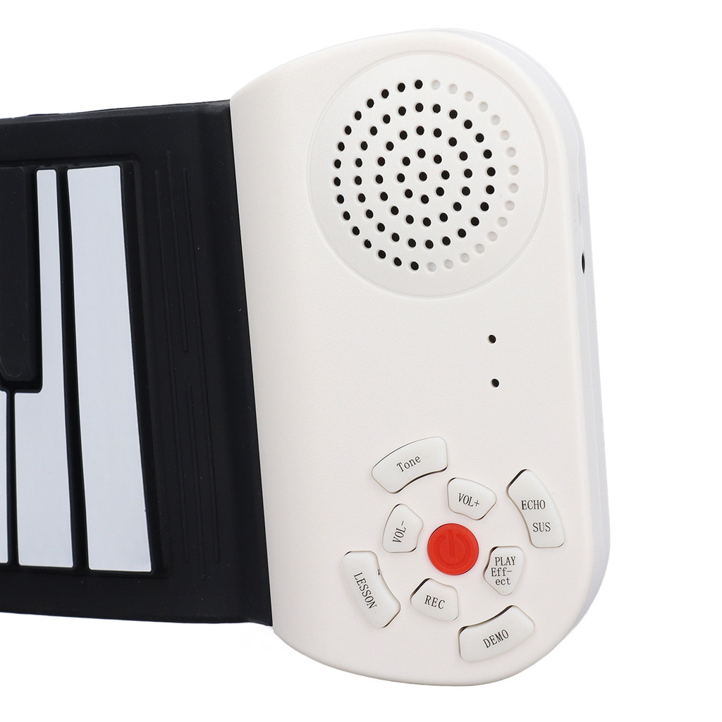 fgstbr 49 Teclas Mão Roll Up Piano Carregamento USB Teclado Elétrico Dobrável Para Crianças Iniciantes Aprendendo