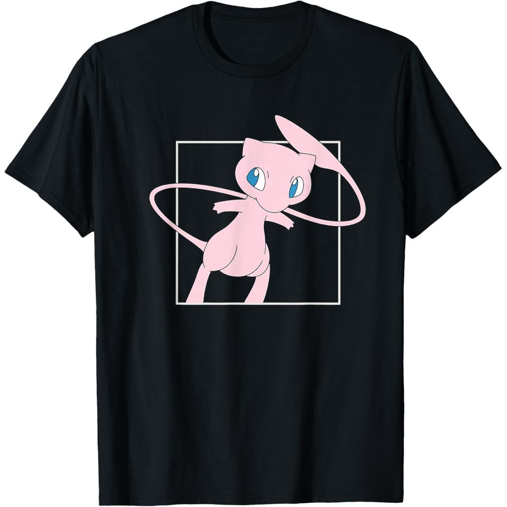 Camiseta Masculina De Algodão Pokémon Mew Katana