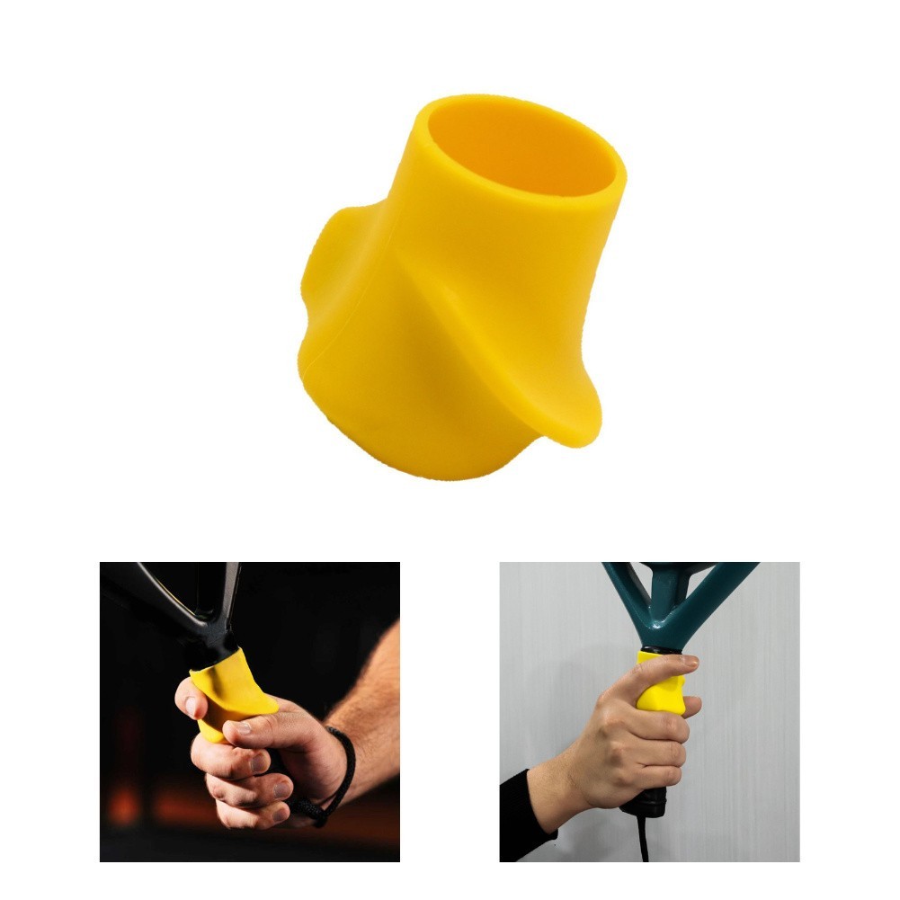 Correção De Aperto De Raquete De Tênis De Silicone Antiderrapante Para Kit De Auxílio De Treinamento De Squash Padel-SUL