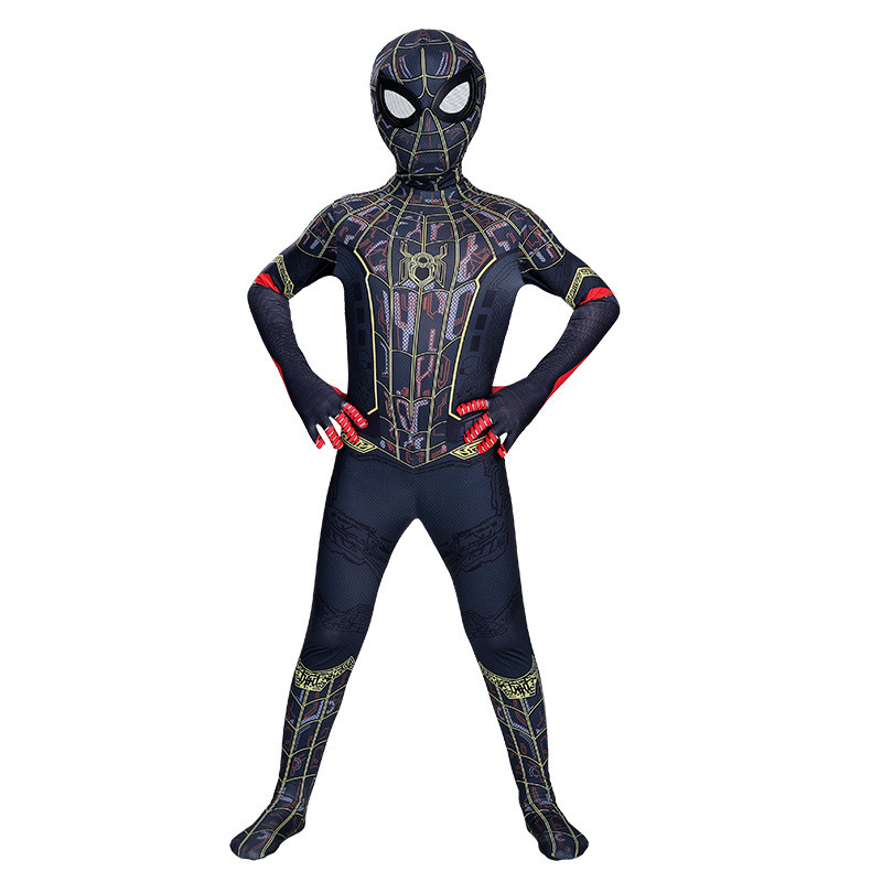 Body Estilo 3D Superhero Spiderman No Way Home Costume Para Crianças
