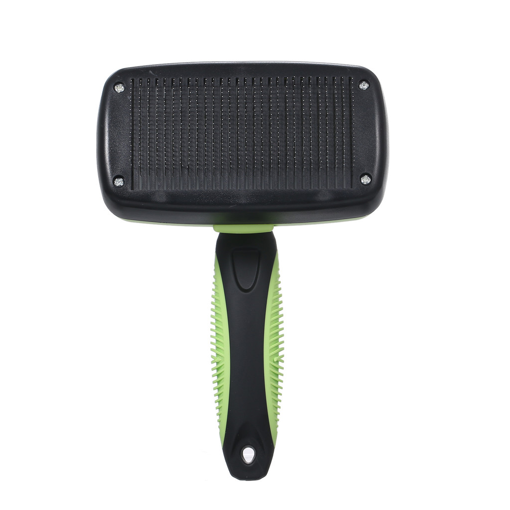 Escova Retrátil De Agulha De Fio De Aço , Cortadora Autolimpante , Para Cuidados Com Animais De Estimação , Fácil De Lim