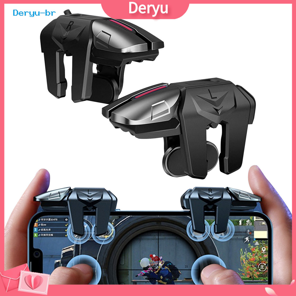 deryu.br 2 Unidades/Conjunto G21 Gatilhos De Telefone Sensação Mecânica Contato Altamente Sensível Plug And Play Articul