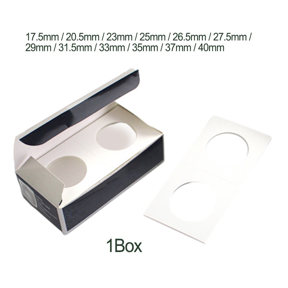 [BLINKNB] 12 Especificações Porta-Moedas Selo Caixa De Papelão Quadrada Para Armazenamento De
