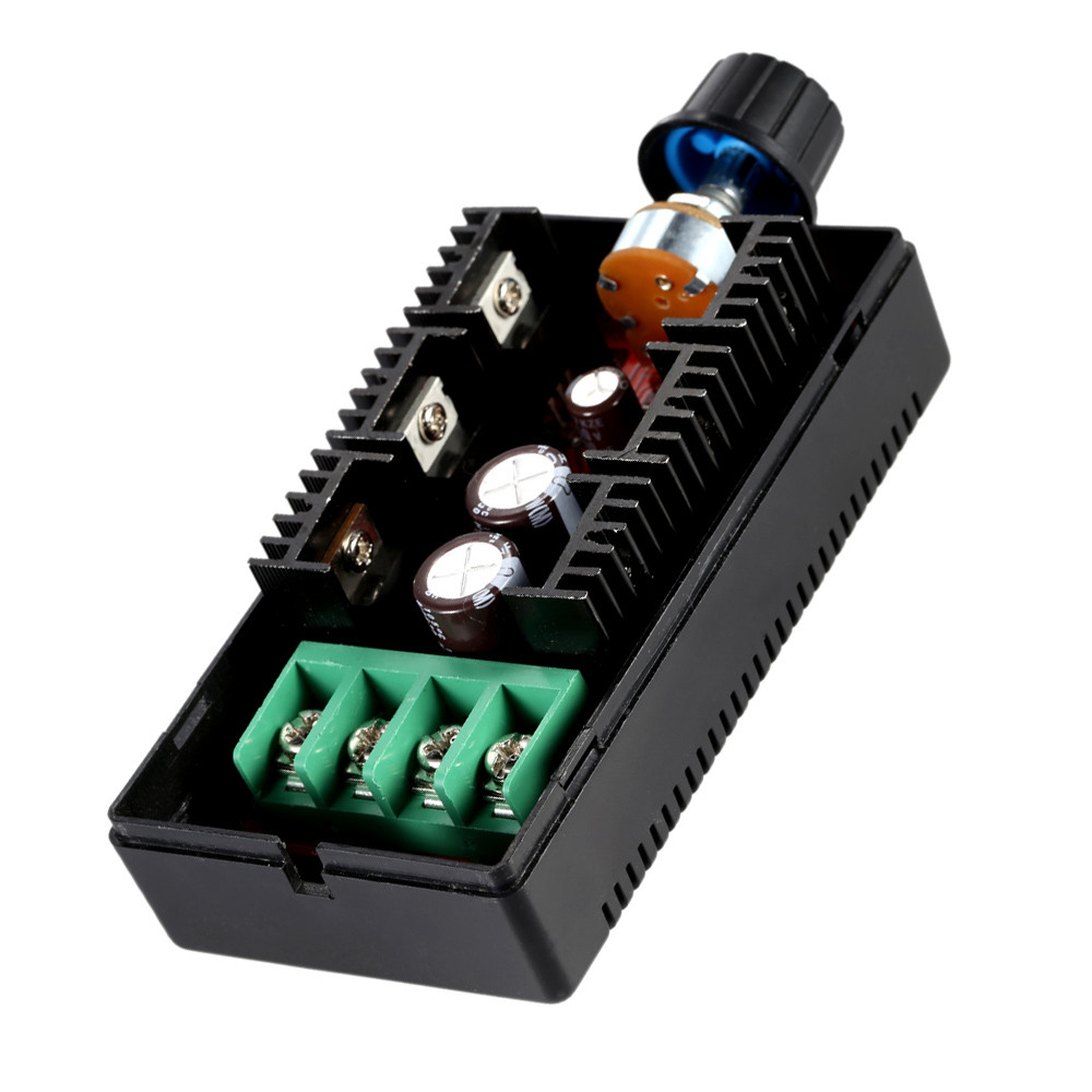 Gdmdbr Ajustável 10-50V/40A/2000W DC Controle De Velocidade Do Motor PWM HHO RC Controlador 12V 24V 36V 40V 50V Ajustado