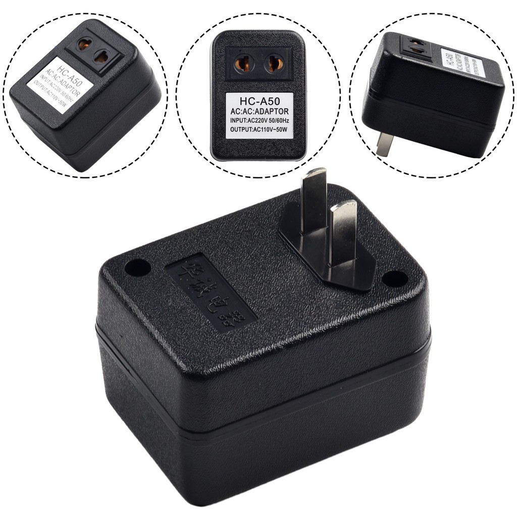 [BLINKNB] Adaptador De Viagem Transformador Abaixador 50W AC 220V Para 110V/110V 220V Conversor