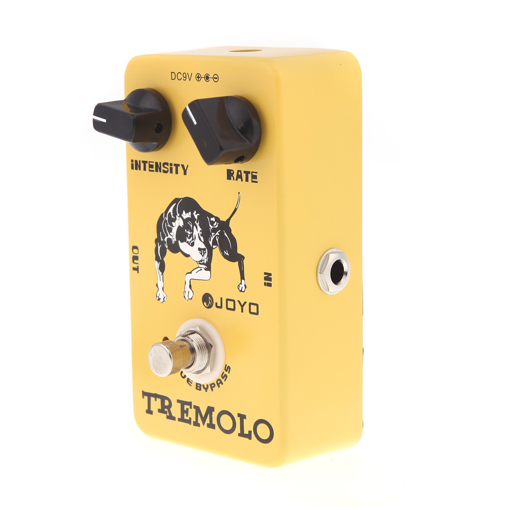 Pedal De Efeito De Guitarra Tremolo Telbr Joyo JF-09 True Bypass