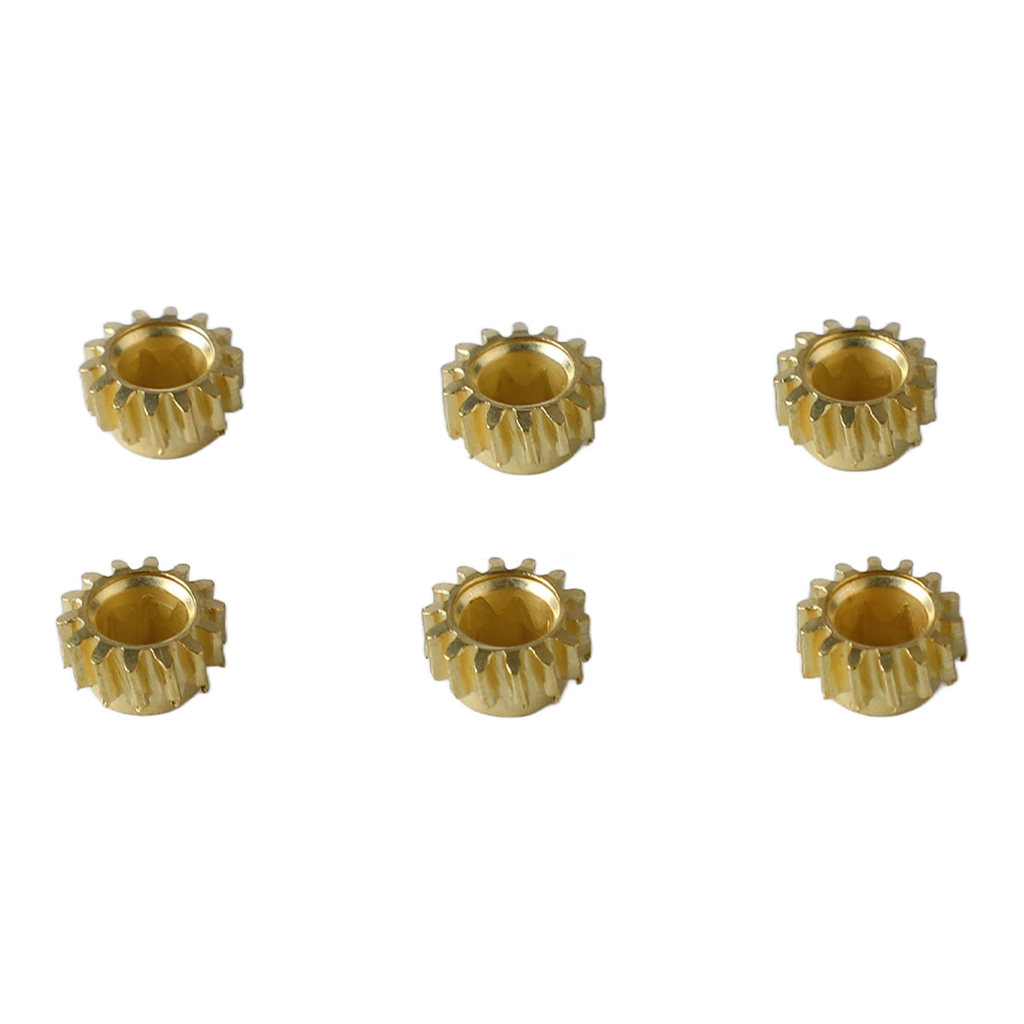 6 Pçs Engrenagem De Guitarra Metal Hex Buraco String Tuning Peg Tuner Máquina Cabeça Parte Acessório