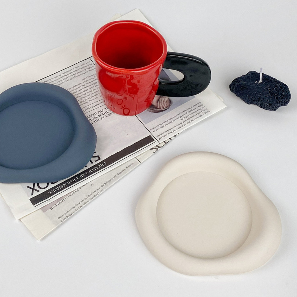 [SKI] Porta-Copos Antiderrapantes , Tapete Para De Bebidas De Silicone Com Isolamento Térmico , Protege Móveis E Mesa Co