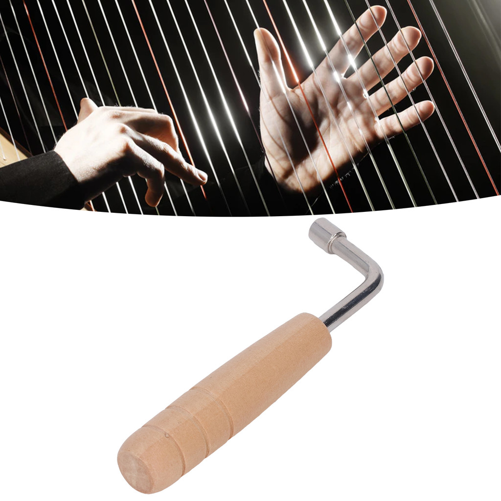 Chave De Afinação De Piano cpnobr , Ferramenta De Tom De Harpa De Lira , Acessórios De Instrumento Com Cabo De Madeira