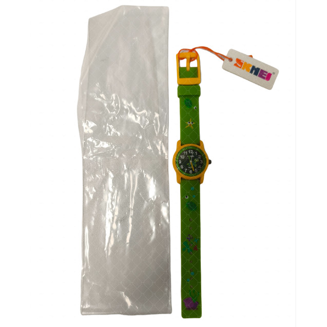 [YBKD] SKMEI 2157 Relógio Infantil De Desenho Animado 50 Metros Com Pulseira Impressa À Prova D'água Movimento De Quartz