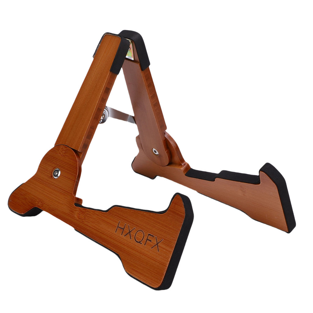 Telbr Suporte Dobrável Para Guitarra , De Chão Baixo Elétrico Acústico , Violoncelo , Bandolim , Banjo , Ukulele