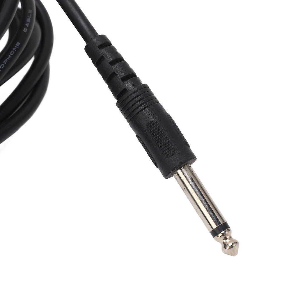 Cabo De Áudio De Guitarra Telbr 6.3 Mm Conector Reto 5 Metros De Comprimento Anti Interferência Blindagem De PVC Para Te