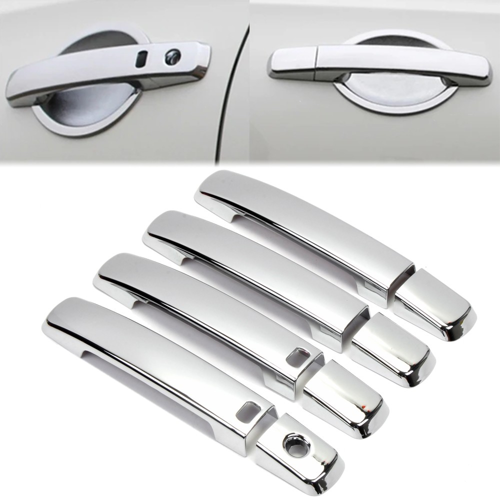 Tampa Da Maçaneta Porta Para Nissan Altima 2007-2012 Sentra 2007 2008 2009 2010 2011 Qashqai 2007-2013 Chrome Auto Decor