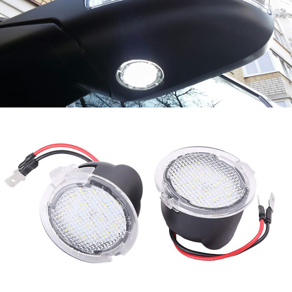SHENYOU 2 Unidades De Carro LED Lâmpada De Luz De Poça Para Espelho Lateral Ford Fusion Flex Mondeo Explorer