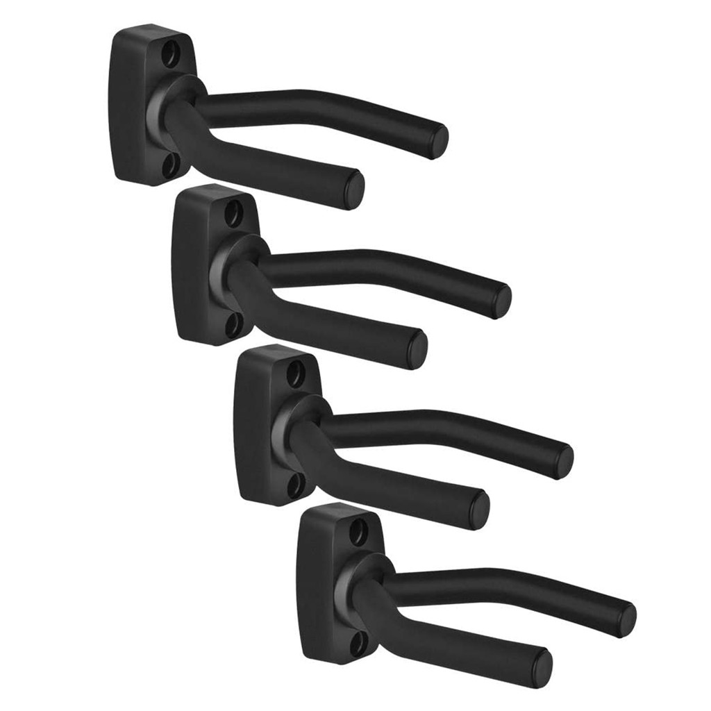 Tgbr 4 Unidades De Cabides Para Guitarra , Suporte Montagem Em Parede , Display De Baixo E Ukulele