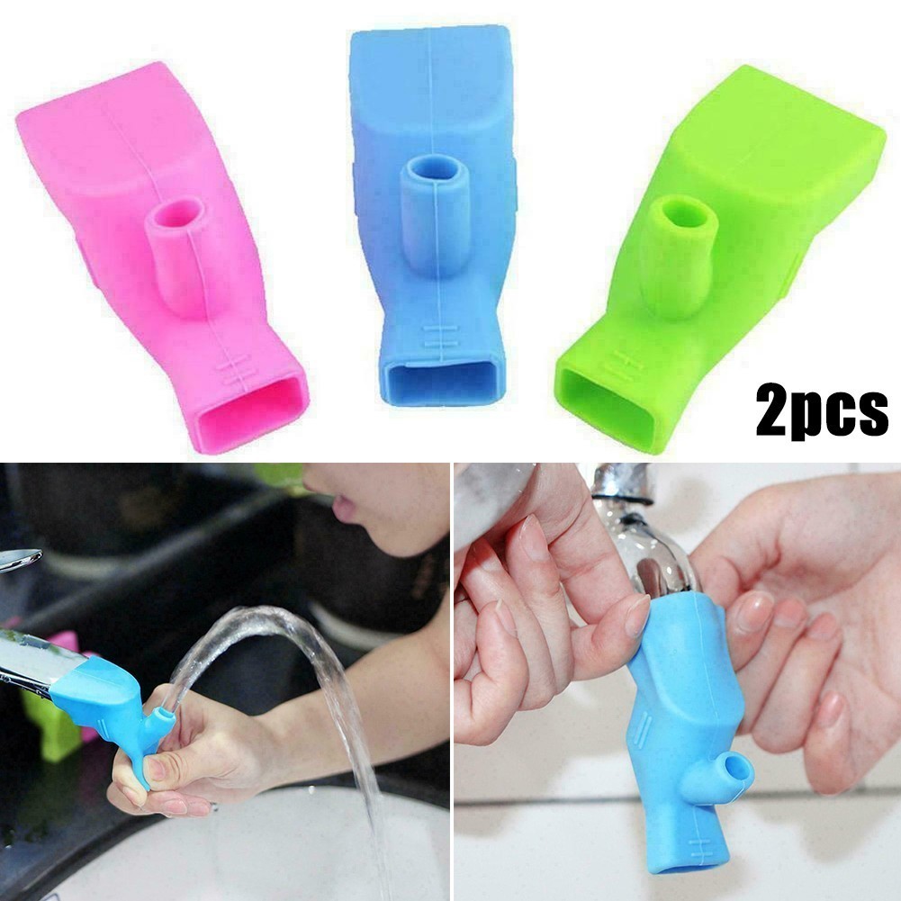 [BUHO] 2 Peças De Silicone Para Cozinha , Extensão Economia De Água , Bico De Filtro , Extensor De Torneira