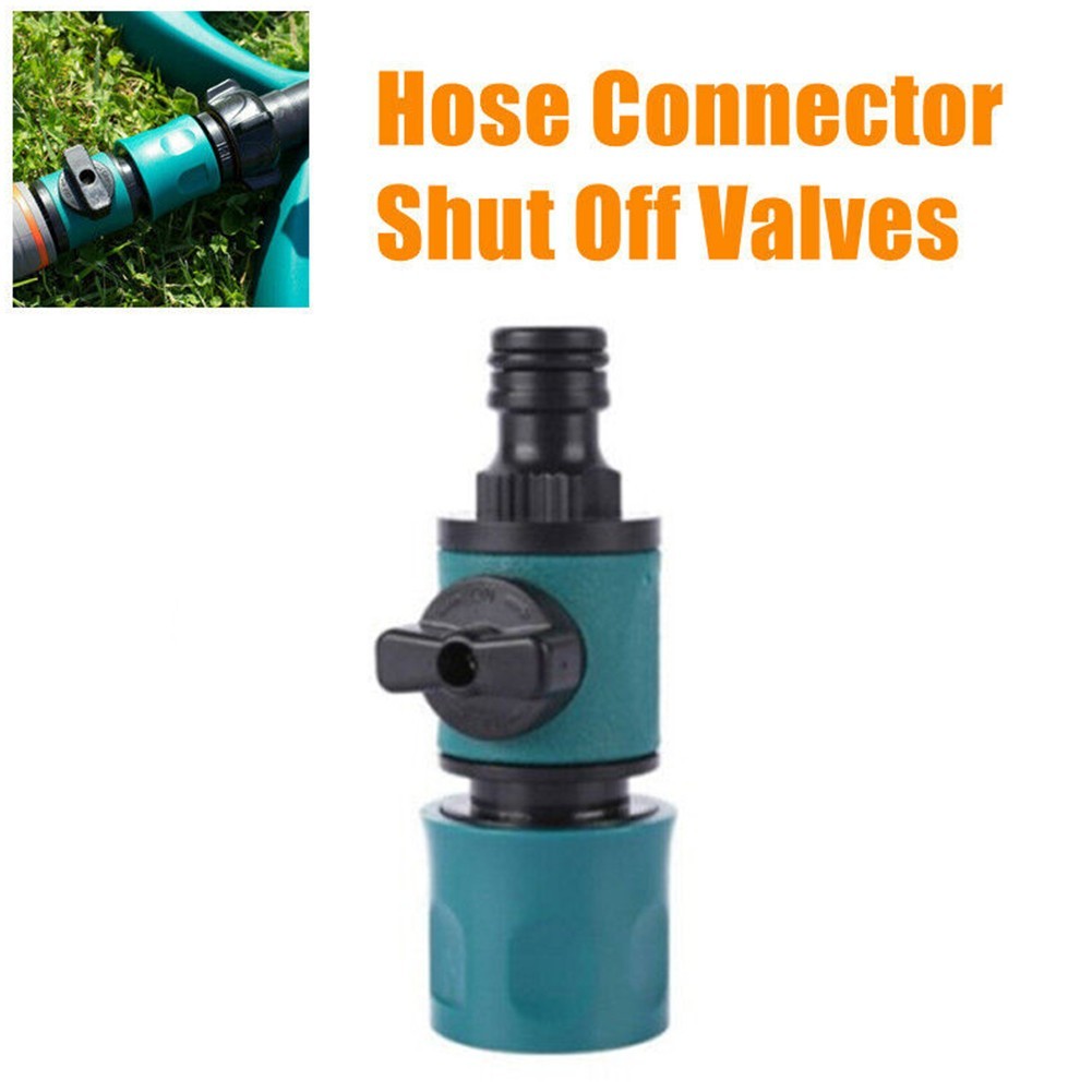 [BUHO] Tubo De Mangueira De Jardim Em Linha Torneira Válvula De Corte Conectar Adaptador Ferramenta Gadget Barato