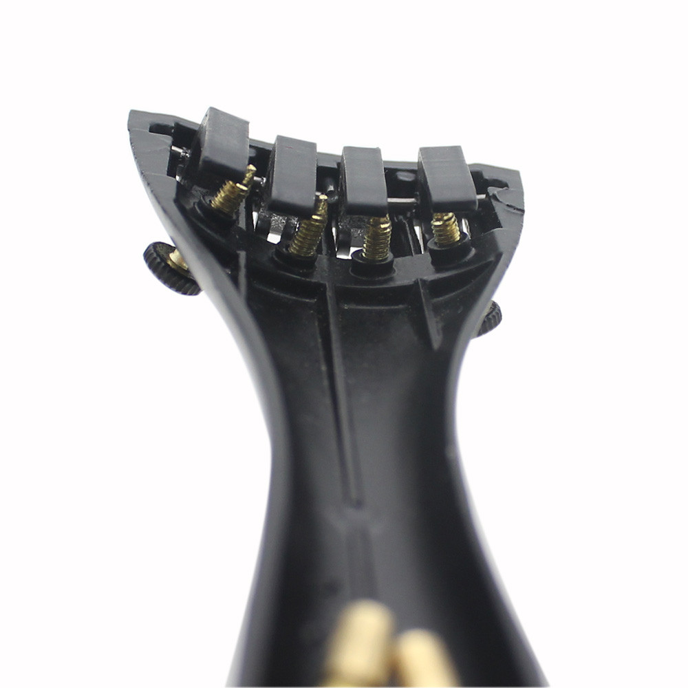 Cawdbr 3/4 4 Violino Arremate Estilo Colina Com 1 Peça Tailgut Tailcord 4 Afinadores Finos Liga De Alumínio Durável Stro