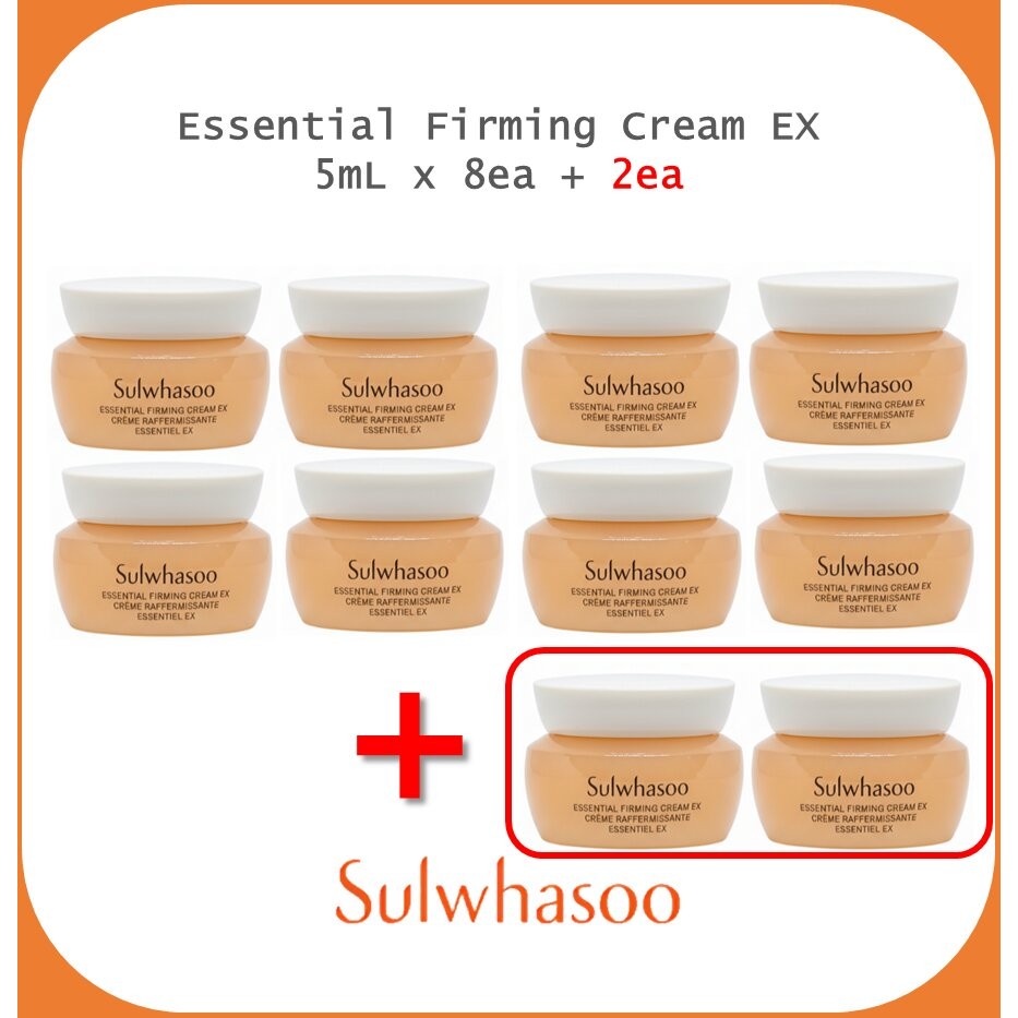 [Sulwhasoo] Creme Refirmante Essencial EX (5ml x 10ea) / ESSENTIAL FIRMING CREAM EX (5ml x 10ea) #104