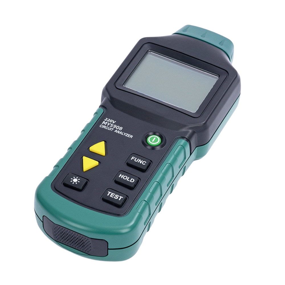 Medidor De Voltímetro Elétrico Digital Multifuncional Com Testador De Resistência De Loop MY5908