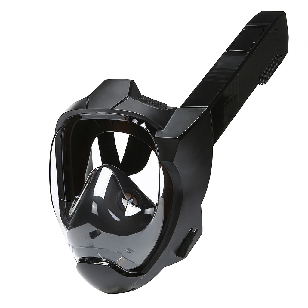 [Em Estoque] Máscara De Snorkel Facial Completa Com Sistema De Respiração A Seco Equipamento De Mergulho Para Adultos 18