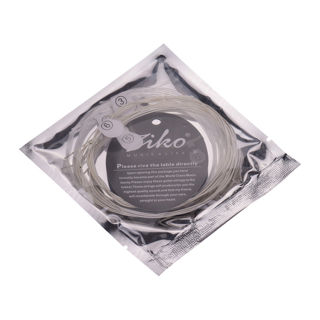 Toelbr ZIKO DPA-70 Cordas De Guitarra Clássica Tensão De Luz Normal Corda De Nylon Enrolada Em Prata Conjunto Antiferrug