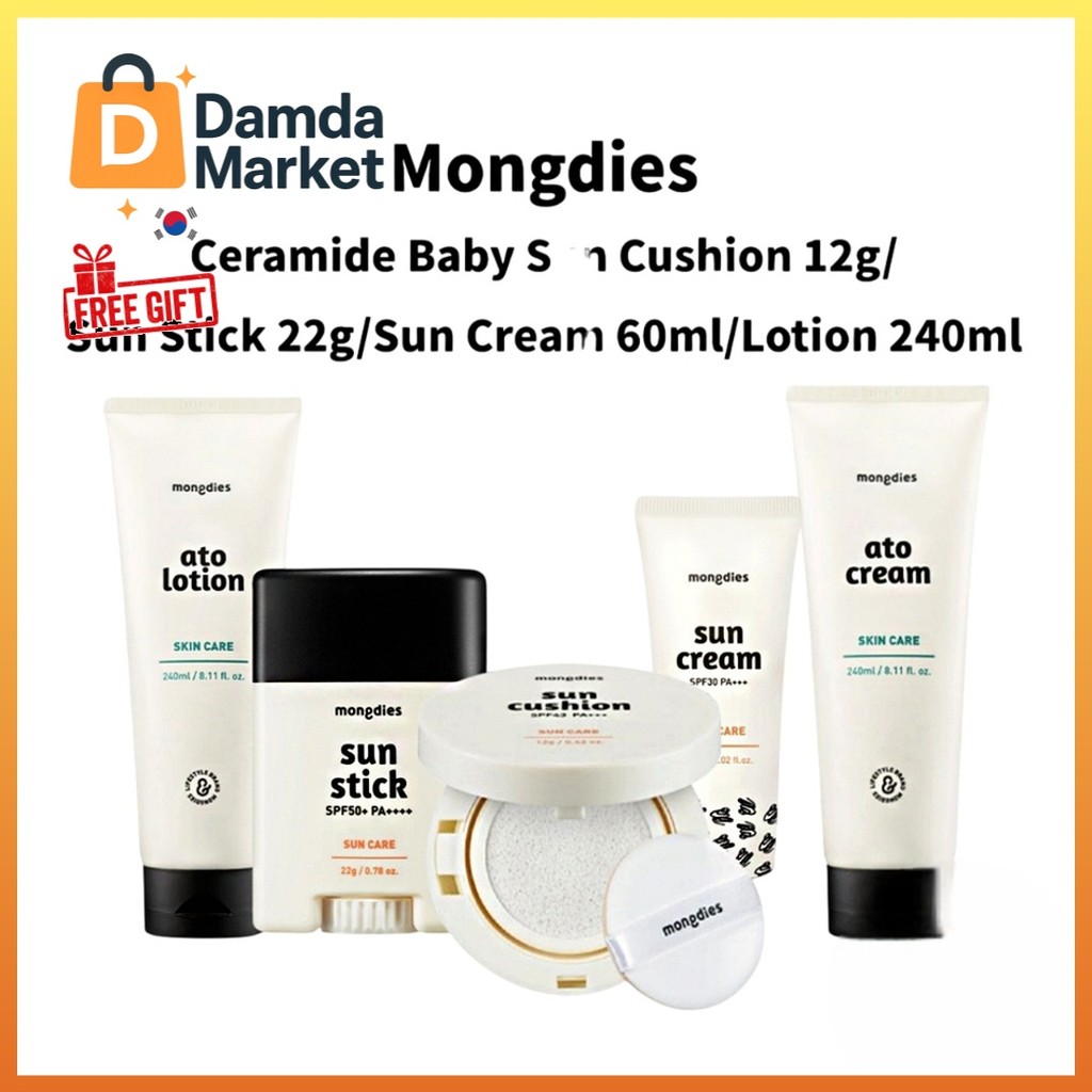 MONGDIES Ceramide Baby Protetor Solar Almofada De Ar Stick Loção