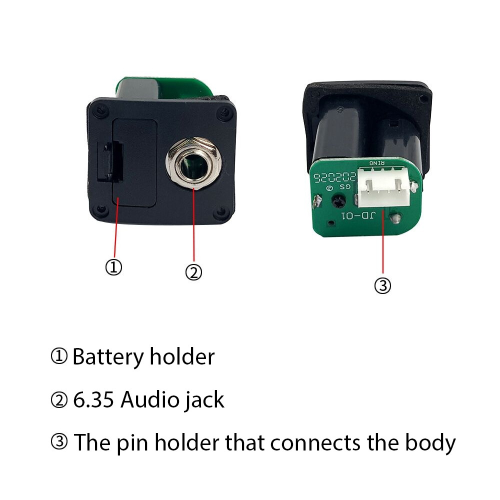 [Em Estoque] Ukulele Ukelele Uke Piezo Pickup Preamp Sistema De Sintonizador Equalizador EQ De 3 Bandas Com Display LCD