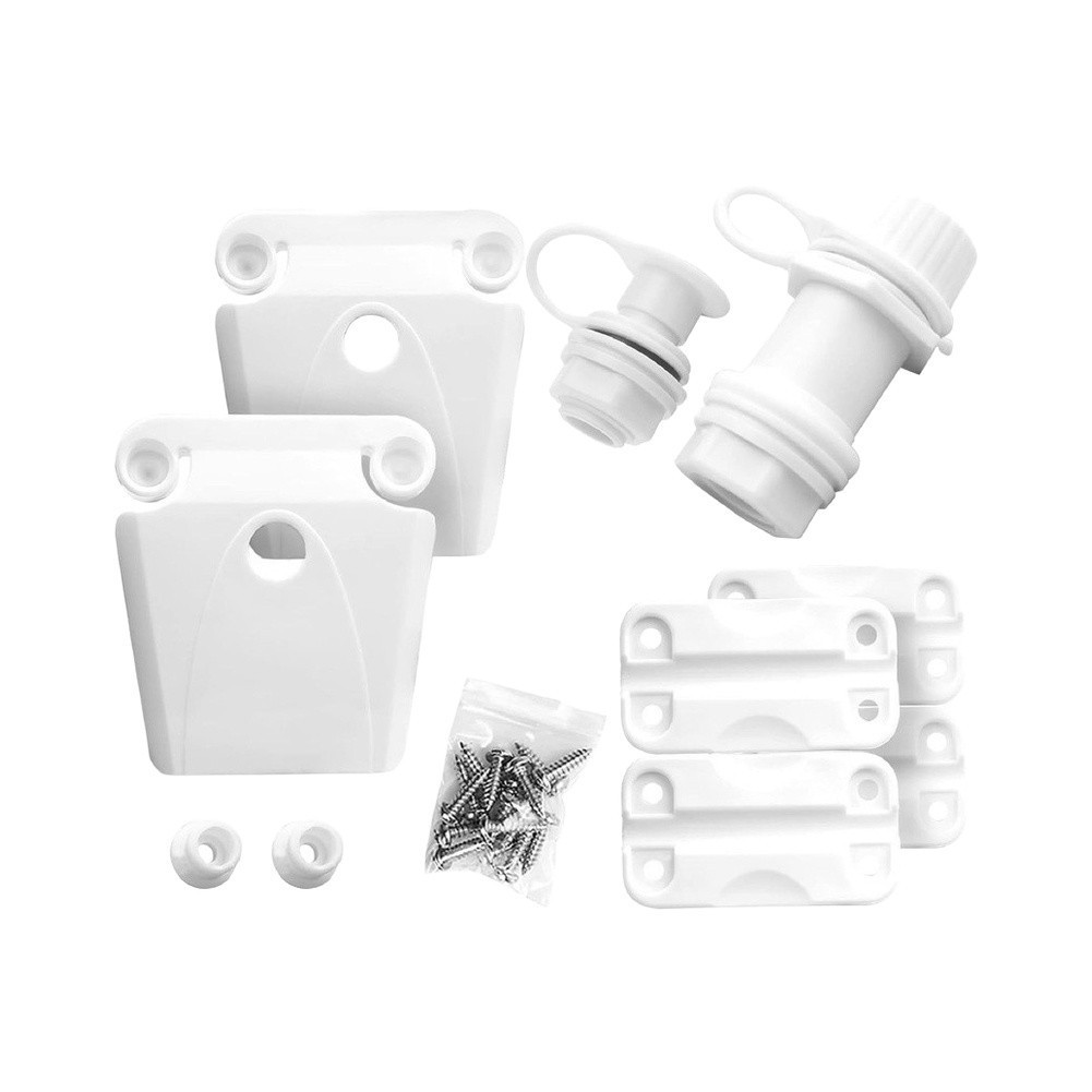 [MTN] Para Kit De Peças De Reposição Do Refrigerador Igloo : Dobradiças , Travas E Drenagem