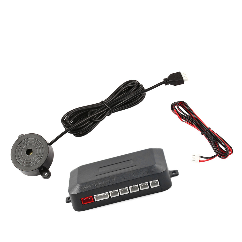 [Em Estoque] Câmera De Backup Com Moldura De Placa Europeia 12 LED Vista Traseira Sistema De Radar Reverso Sensor De Est