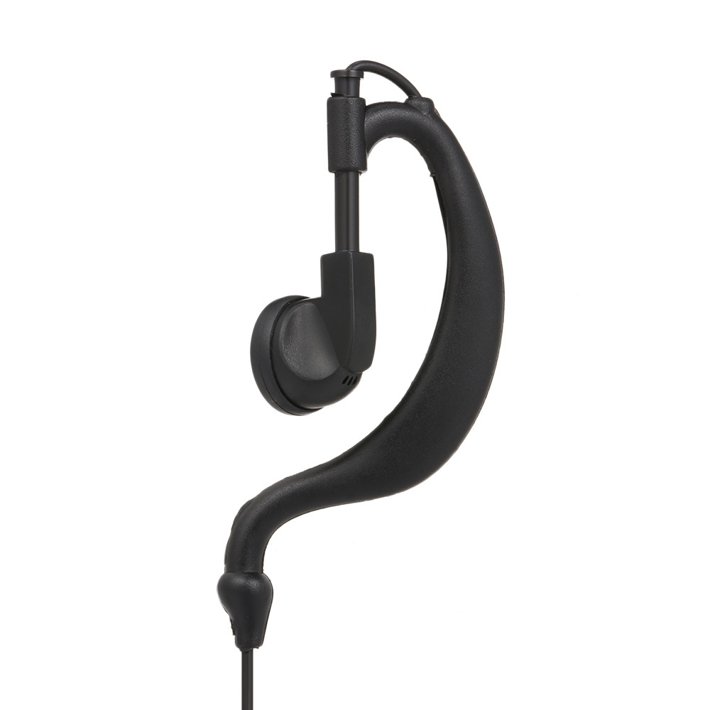 [Em Estoque] Walkie Talkie Fone De Ouvido Com Microfone PTT Para Kenwood BAOFENG UV-5R Retevis Rádio Bidirecional K Plug