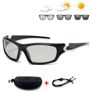 949 óculos de fotocromático UV400 masculino ciclismo corrida esportivo oculos de sol para pesca ciclista MTB bicicleta em Oferta na Shopee