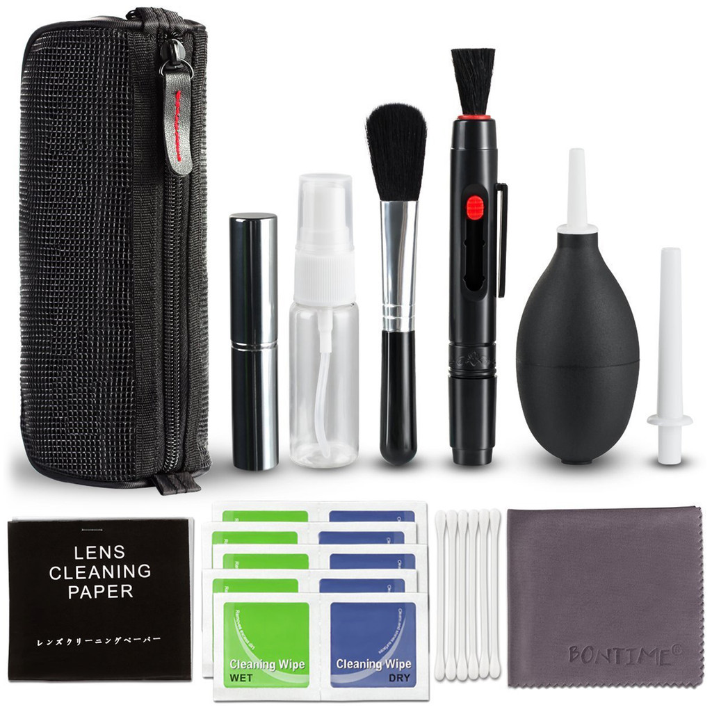 Lente Profissional Do Kit De Limpeza De Câmera Com Pano De Caneta Sopradora De Ar Para A Maioria Dos Laptops De Celular