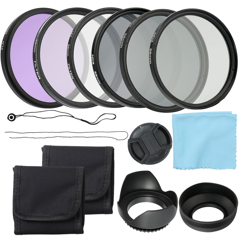 Kit De Filtros De Lente UV CPL FLD Para Câmera Profissional E Conjunto De Filtro De Densidade Neutra Altura Foto ND Aces