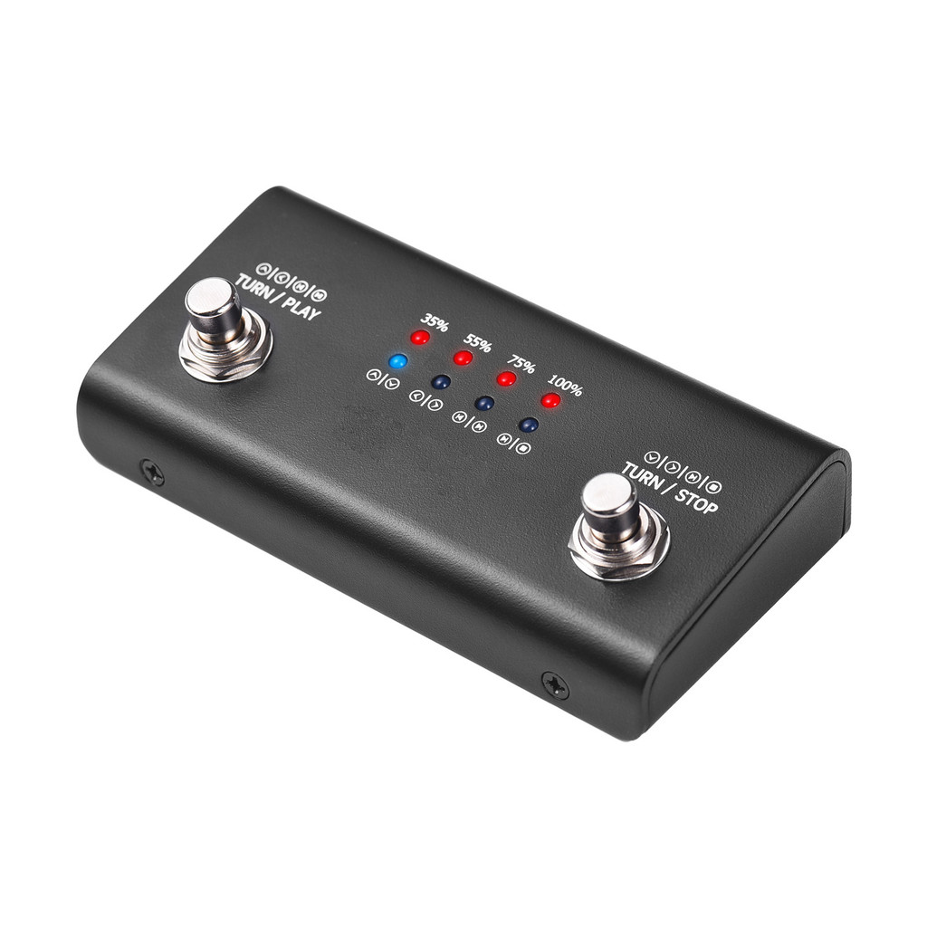 Tggbr Pedal De Virador De Página Sem Fio BT Música Portátil Para Piano , Guitarra , Tablets , Smartphones , 4 Modos , Lu