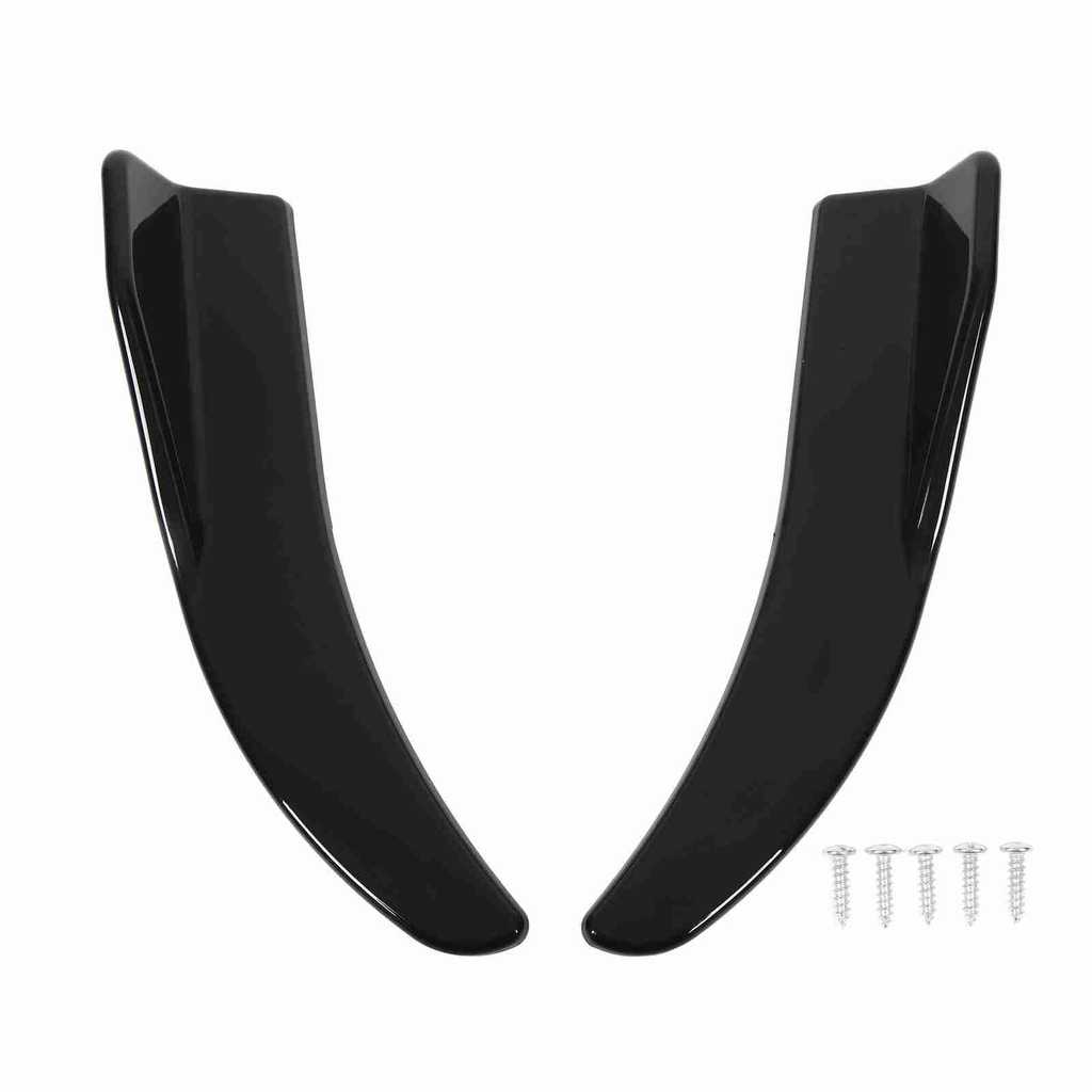 2 Peças Spoiler Traseiro Do Porta-Malas 41.5 Cm Reduz A Asa Da Resistência Ao Vento Universal Para Automóveis Preto Bril