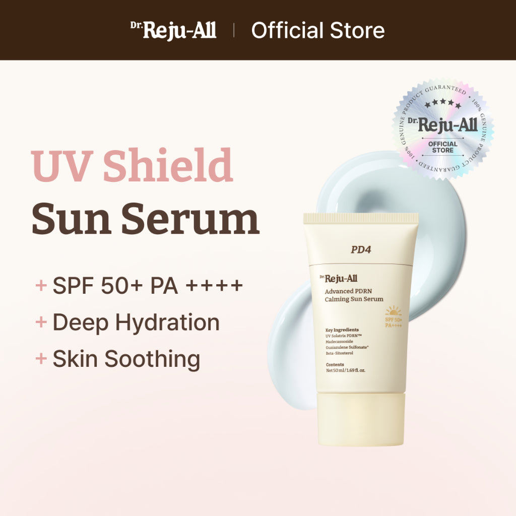 Dr.REJUALL Advanced PDRN Calming Sun Serum 50ml SPF50+ PA++++ | Korean Sunscreen — imagem 2 de 2