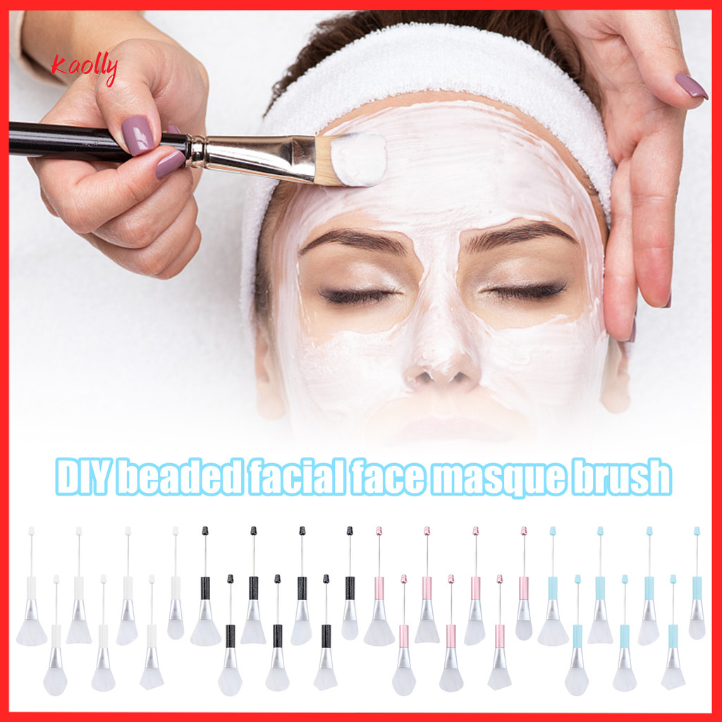 kaolly 7 Unidades De Pincel Para Máscara Facial DIY , Aplicador De Espátula Macia De Silicone Cuidados Com A Pele , Ferr