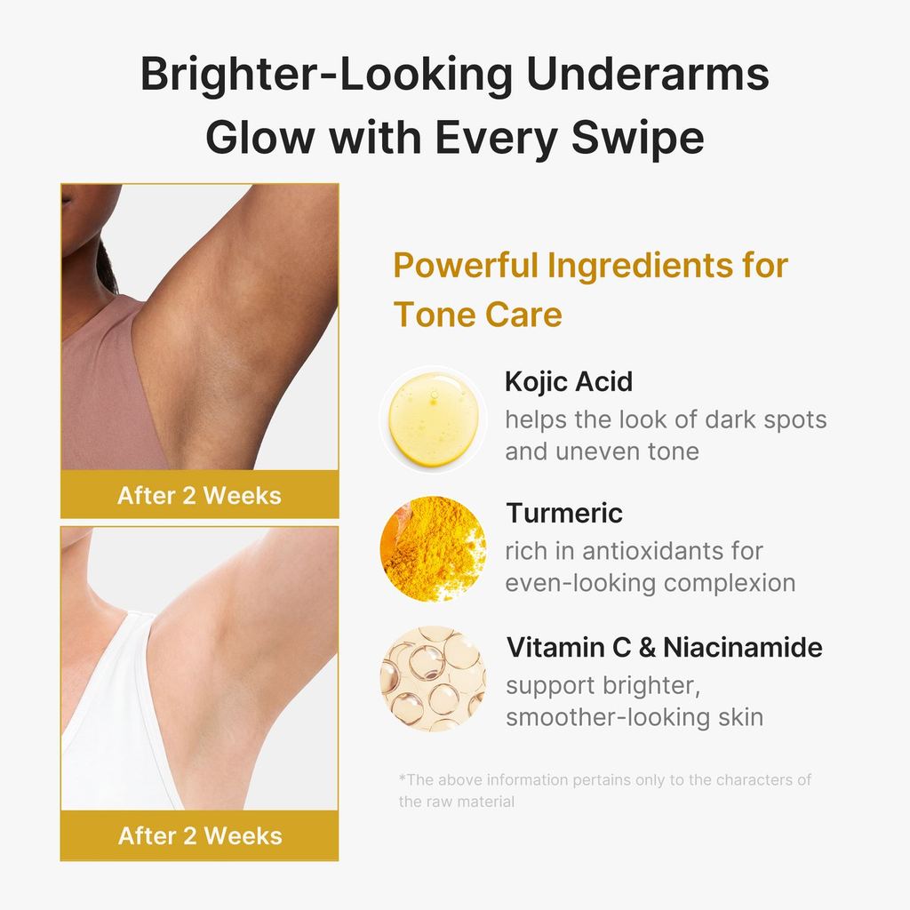 medicube Kojic Acid Brightening Deodorant Vanilla & Pistachio 2.92oz | Aluminum-Free · foto 2