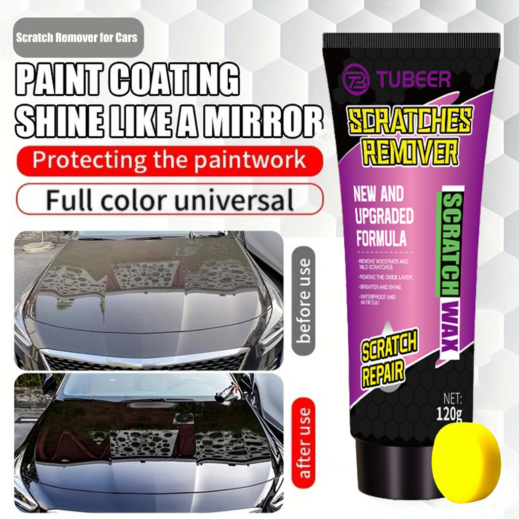 Shenhua 1/2/3/4 Unidades Kit De Cera Para Reparo De Arranhões De Carro 120g Removedor Profissional Polimento De Pasta Co