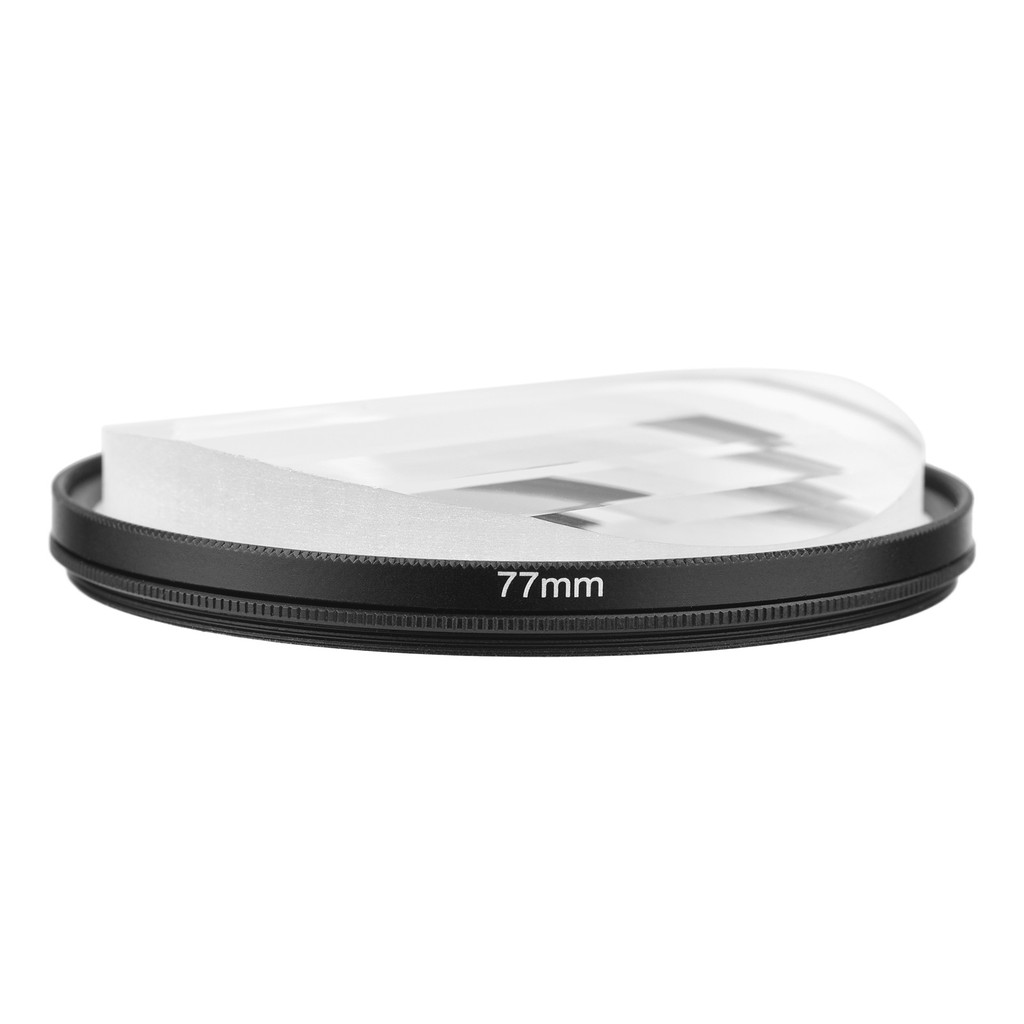 Filtro De Lente Prisma De Vidro Linear 77mm , Caleidoscópio Profissional , Acessório De Fotografia Para Câmera DSLR , Re