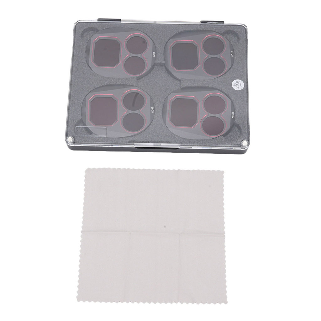 Conjunto De Filtro ND Adequado Para Lente Drone Mavic 4Pro 4 Em 1 ND8 ND16 ND32 ND64 Voo Profissional