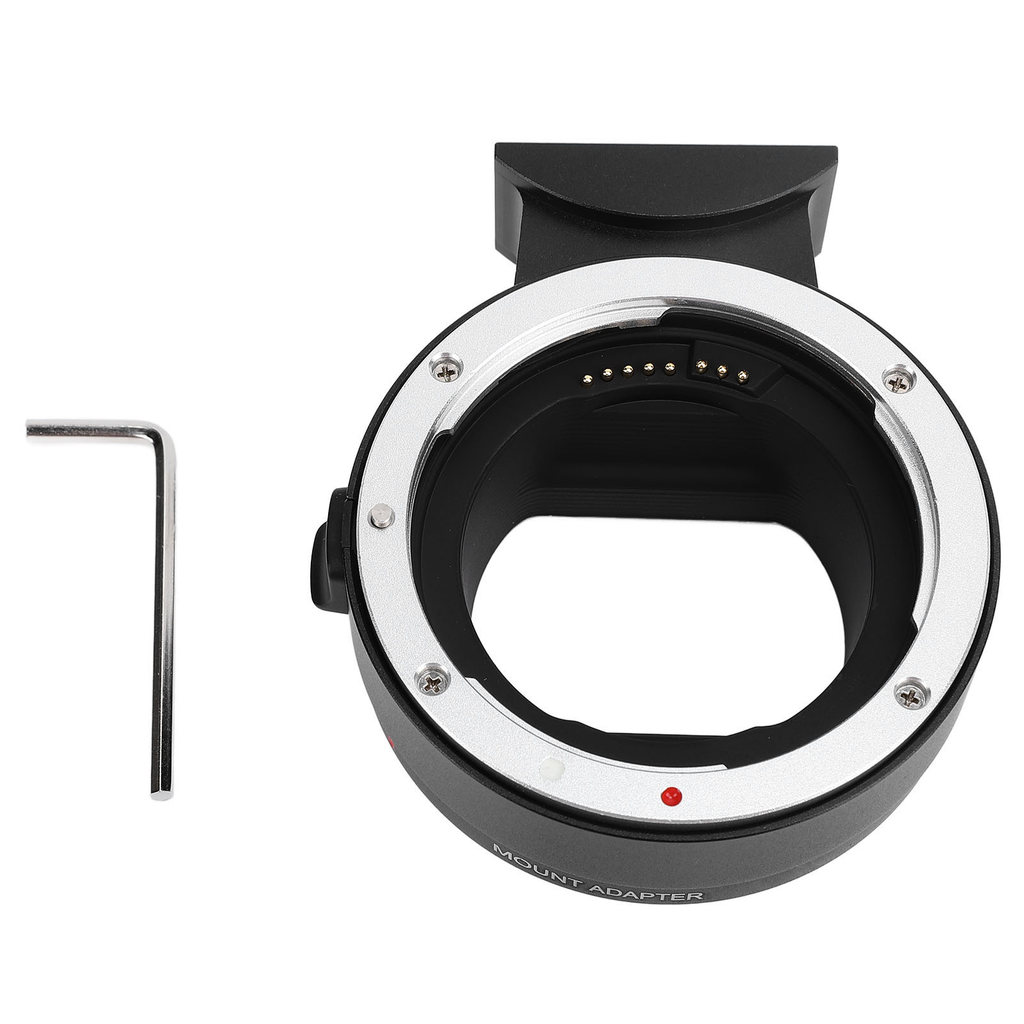 Adaptador De Montagem De Lente Profissional Conversor De Foco Automático Anel De Controle Para Câmera EF S EOSR R7 6 10 