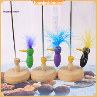 boysfashionacc 1 Conjunto De Brinquedo De Pica-Pau Com Base De Madeira Bola Superior Crianças Bonito Educação Precoce Di