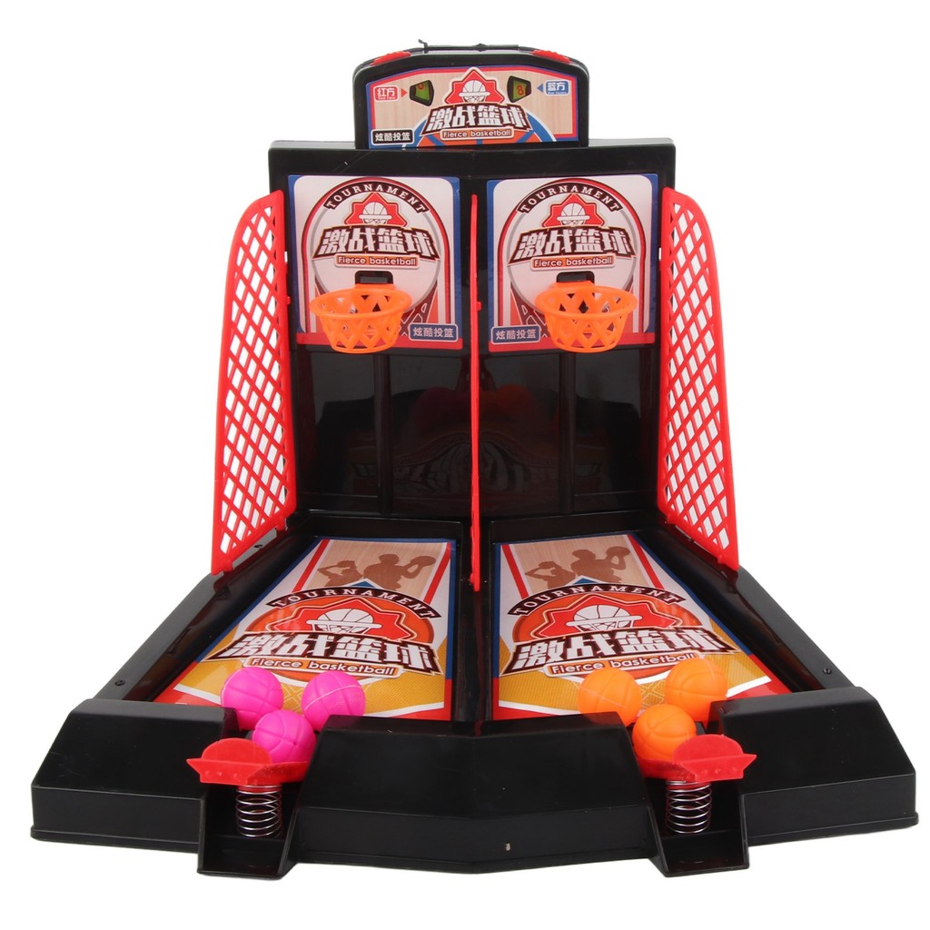 [Andoer.br] Brinquedo De Inteligência Infantil Jogo De Mesa Conjunto De Brinquedos De Basquete Para Adulto