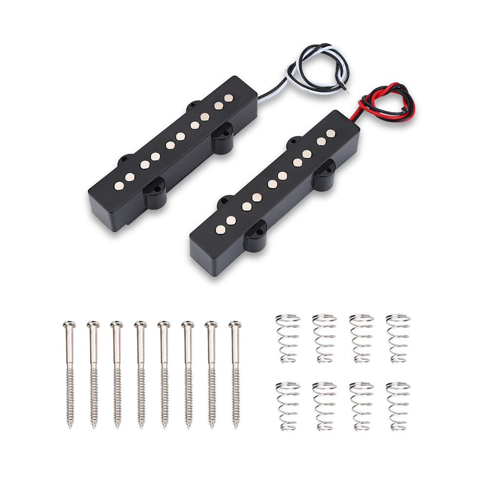 andobr 2 Unidades Captador De Ponte Aberta Para Guitarra Elétrica Jazz Bass JB De 5 Cordas