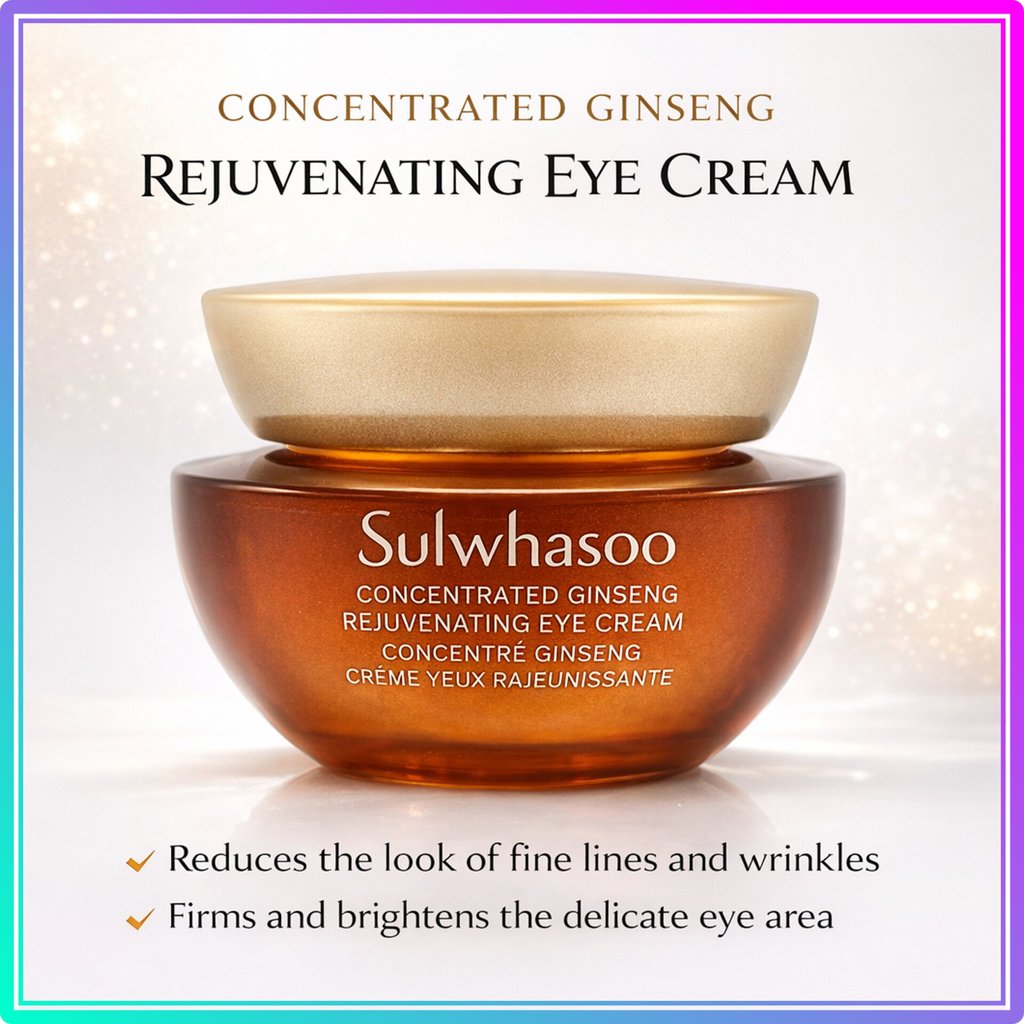 [Sulwhasoo] Creme De Olhos Rejuvenescedor De GINSENG Concentrado 4ml # 233