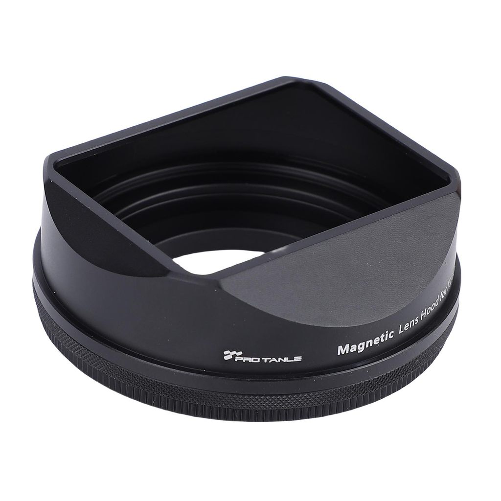 [Onlylover] Capa De Lente De Metal Quadrada Adequada Para Fuji X-E5 X100VI Liga De Alumínio Retrô Preta Câmera Magnética