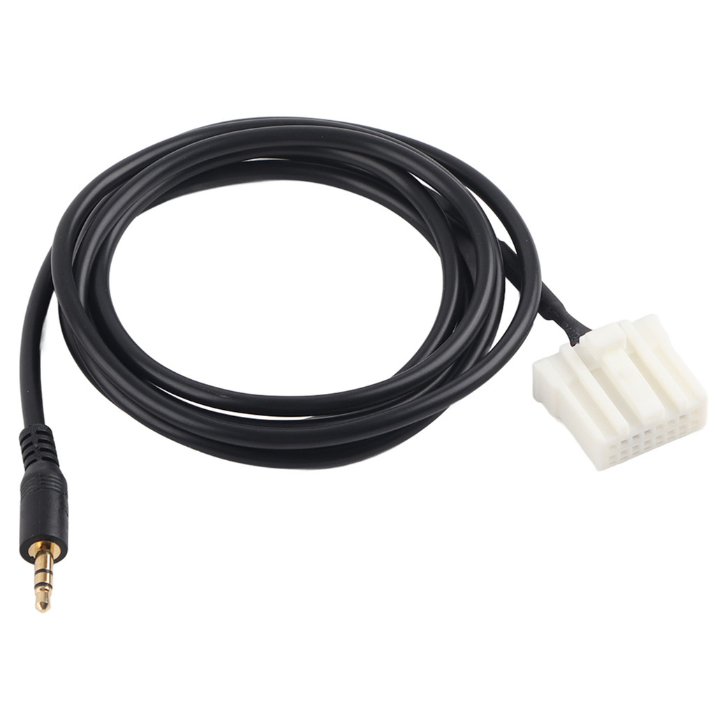 [Doch-Fast Ship] Cabo Adaptador De Interface De CD De Áudio AUX De 3.5 Mm Para Carro Mazda 2 3 5 6 2006-2013 De Alta Qua