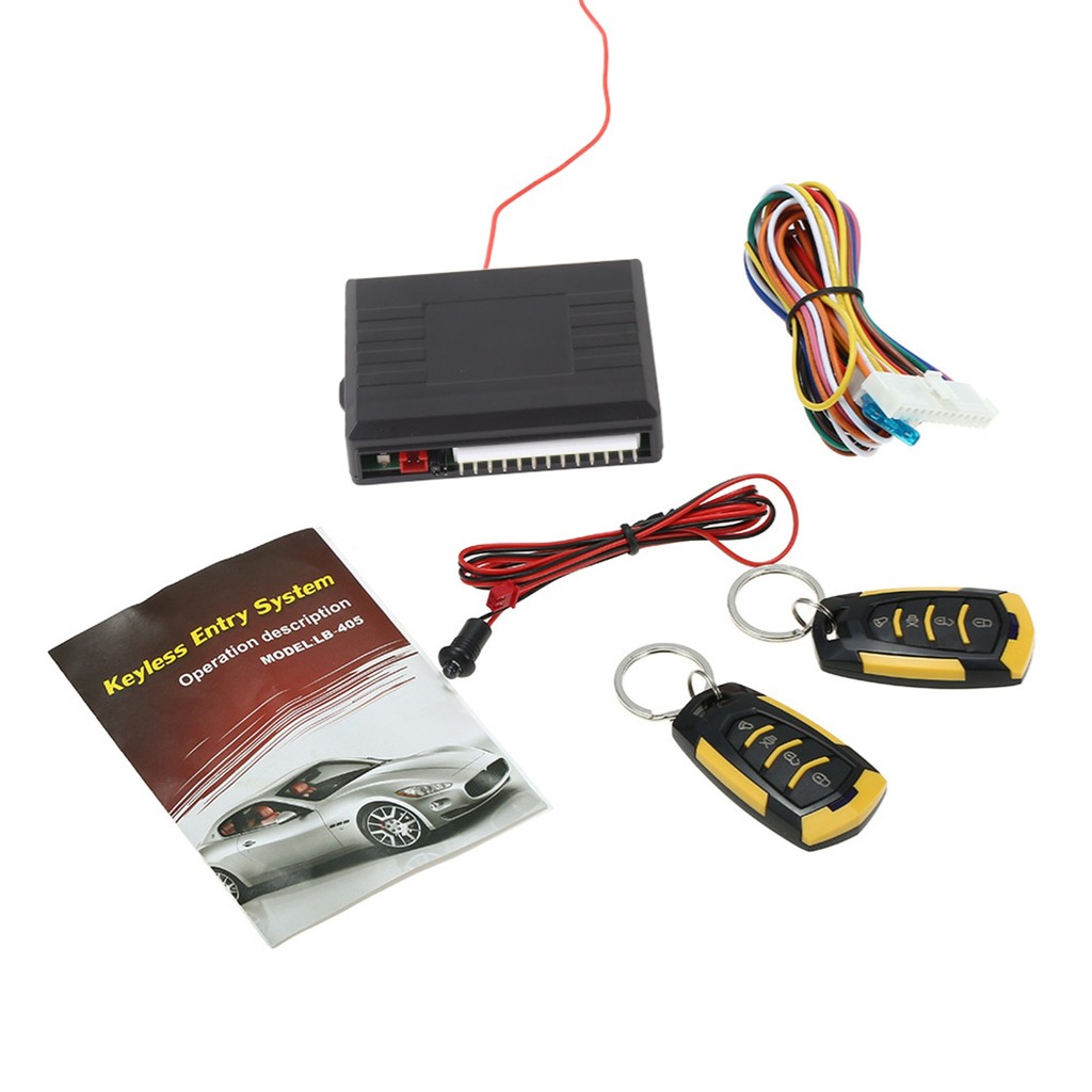 [Doch-Fast Ship] Porta Elétrica Com Fechadura Central Do Carro Kit De Controle Remoto Trava LED